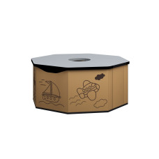 Ящик для игрушек в ТН круглый (HDPE) Ящик для игрушек в ТН круглый (HDPE)