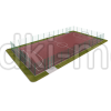 Ограждение спортивной площадки - 2D; 2 калитки (УСП-005)