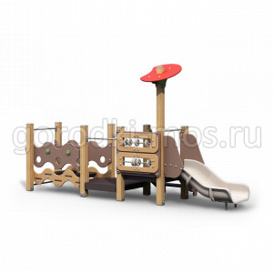 Игровой комплекс горка Н500 (ДИКС-1.9)