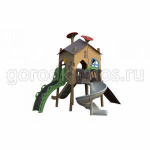 Игровой комплекс "Домик Бабы Яги" (ИКС-1.301)