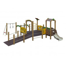 Игровой комплекс заезд Н500 горка Н500 (МГН-1.1)