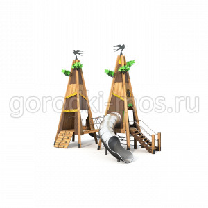 Игровой комплекс  "Дубровый лес" ДГ-115 ECO