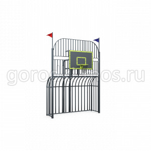 Мини стенка NEO минифутбольные ворота, баскетбольный щит. На алюминиевых коннекторах (УСП-009)