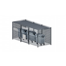 Навес над мусорными баками (3 контейнера)  "Premium" (МК-11)