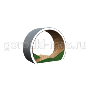 Скамья парковая с подсветкой (С-019 с подсветкой)