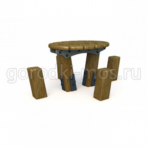 Стол со стульями СТ-004 ECO